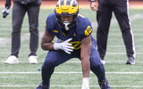 Michigan tight end Jalen Hoffman is ready for more action in 2025. Photo: Lon Horwedel
